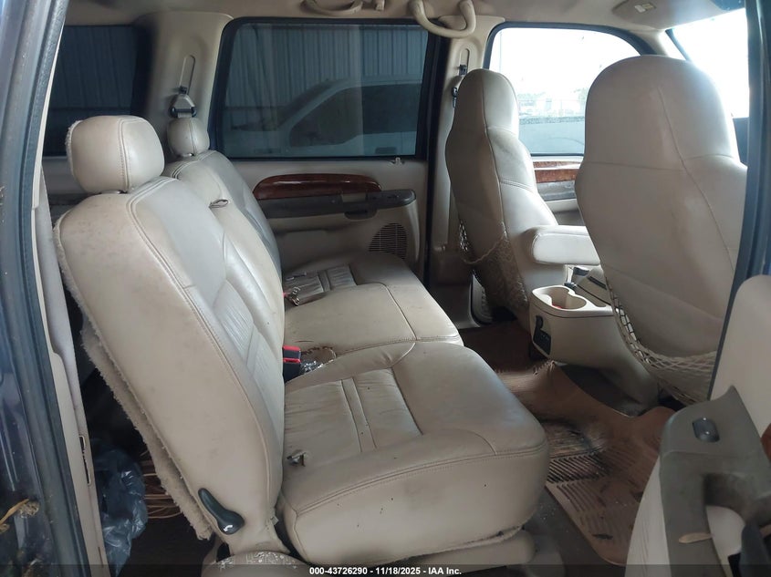 2000 Ford Excursion Limited VIN: 1FMNU43S4YEA01595 Lot: 43726290