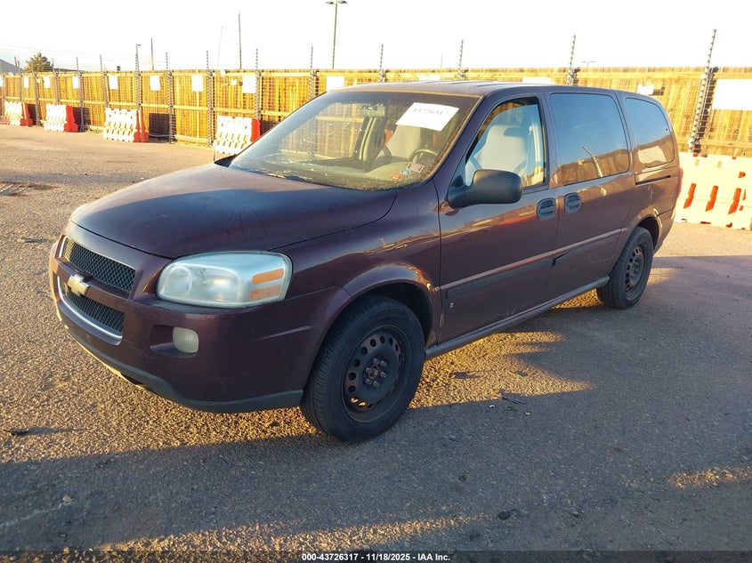 1GNDV23L76D144173 2006 CHEVROLET UPLANDER photo no. 2