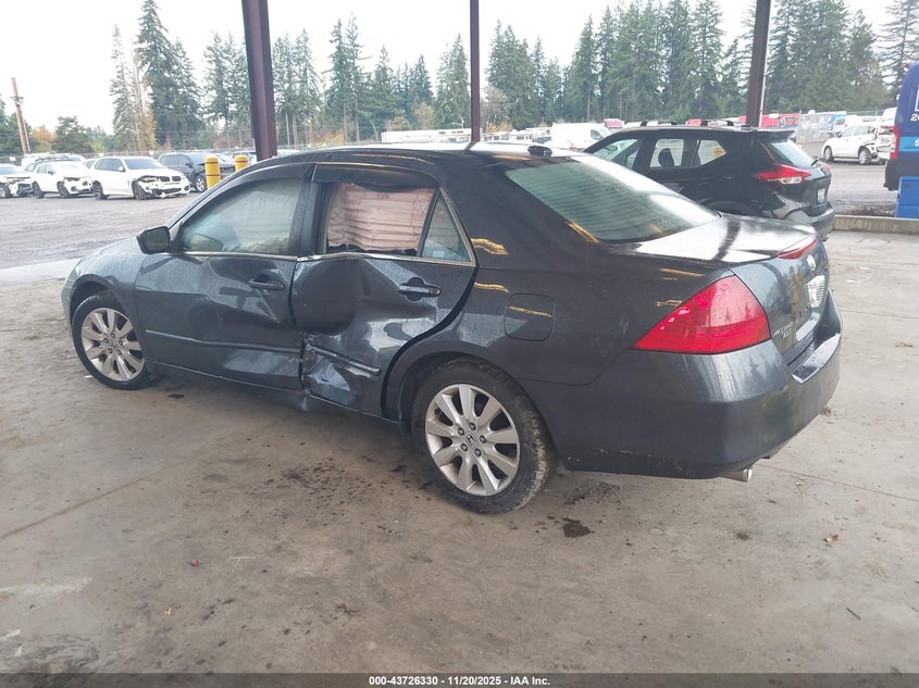1HGCM66547A026050 2007 HONDA ACCORD photo no. 3