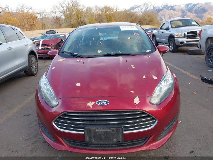 2017 Ford Fiesta Se VIN: 3FADP4EJ2HM113744 Lot: 43726332