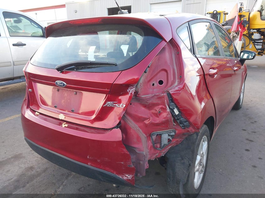 2017 Ford Fiesta Se VIN: 3FADP4EJ2HM113744 Lot: 43726332