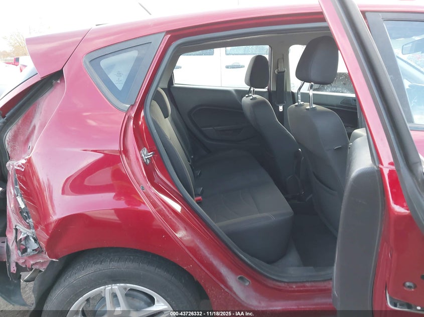 2017 Ford Fiesta Se VIN: 3FADP4EJ2HM113744 Lot: 43726332