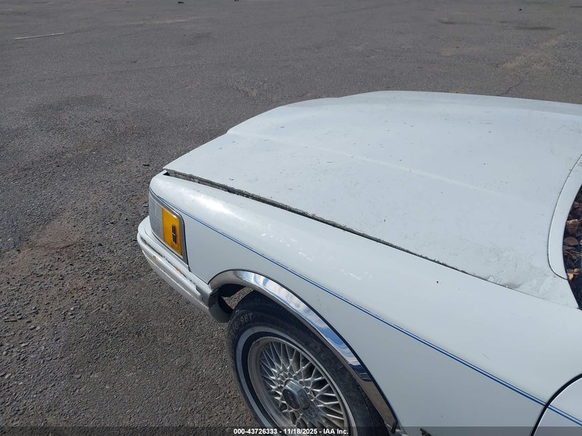 1991 Lincoln Town Car Signature VIN: 1LNCM82W4MY644640 Lot: 43726333