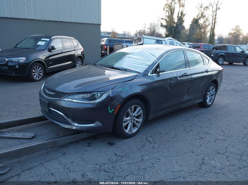 Vin: 1c3cccab0gn139195, lot: 44221694, chrysler 200 limited 20162