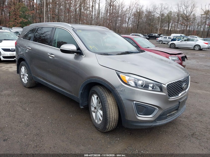 5XYPG4A36GG150502 2016 Kia Sorento 2.4L Lx auction photo 1