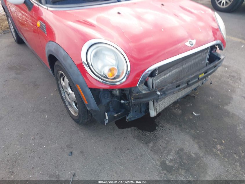2010 Mini Cooper VIN: WMWMF3C50ATZ26257 Lot: 43726352