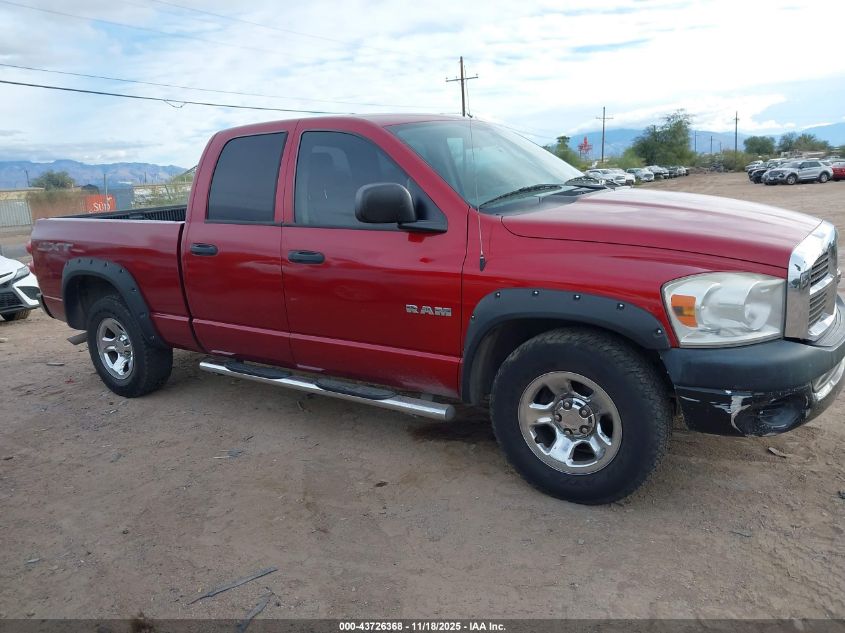 2008 Dodge Ram 1500 St/Sxt VIN: 1D7HA18N08S620746 Lot: 43726368