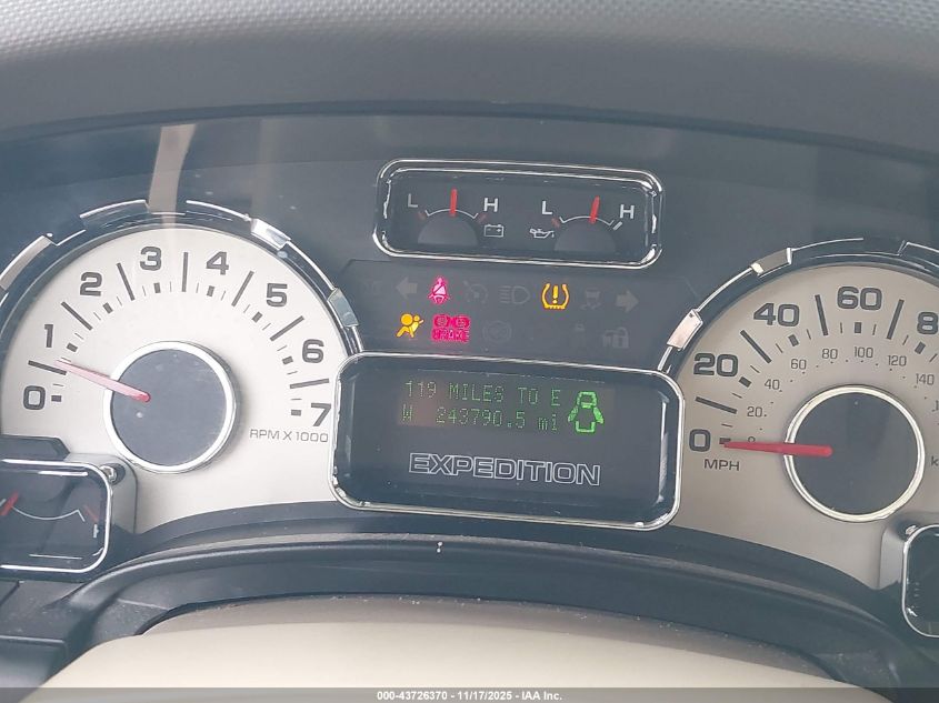 2013 Ford Expedition El Xlt VIN: 1FMJK1J5XDEF29202 Lot: 43726370