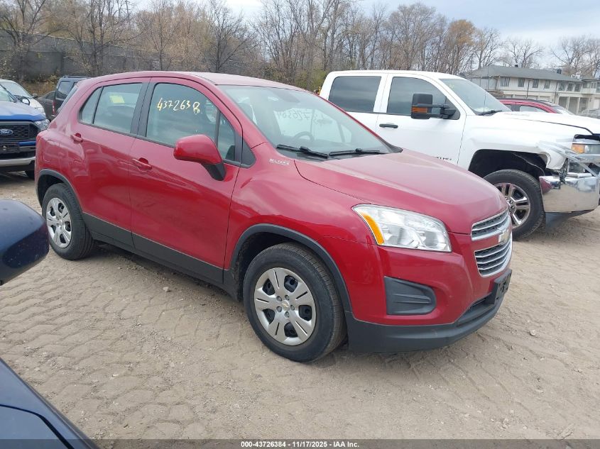 CHEVROLET TRAX 1LS