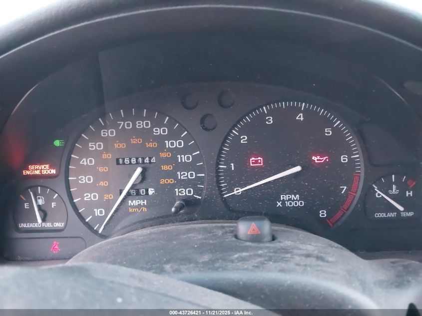 1998 Saturn Sw2 VIN: 1G8ZK8275WZ116657 Lot: 43726421