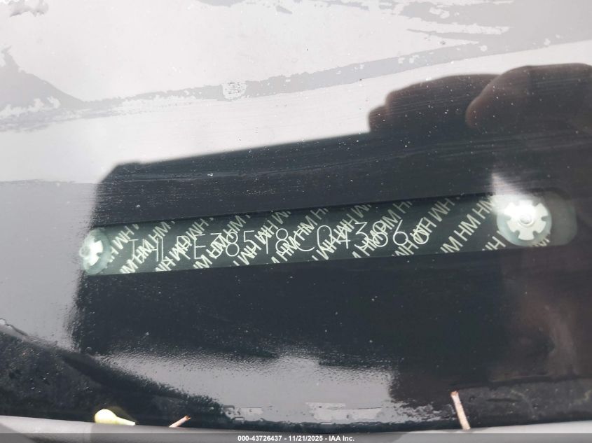 2008 Honda Cr-V Ex VIN: JHLRE38518C043866 Lot: 43726437