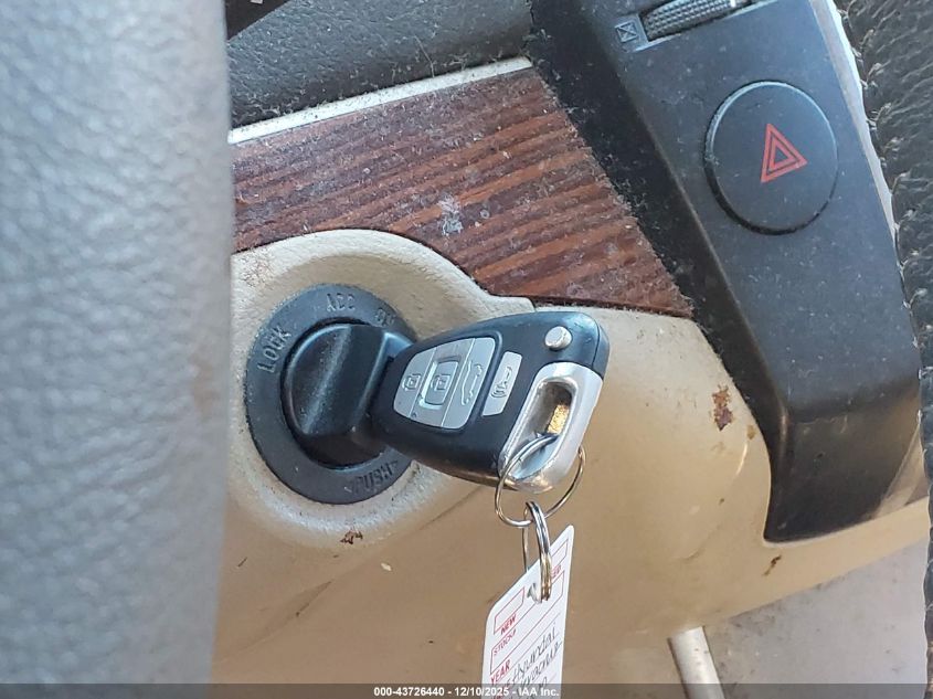 2012 Hyundai Veracruz Limited VIN: KM8NU4CC0CU192357 Lot: 43726440