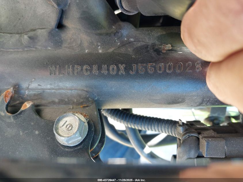 2018 Honda Cbr500 Ra-Abs VIN: MLHPC440XJ5500028 Lot: 43726447