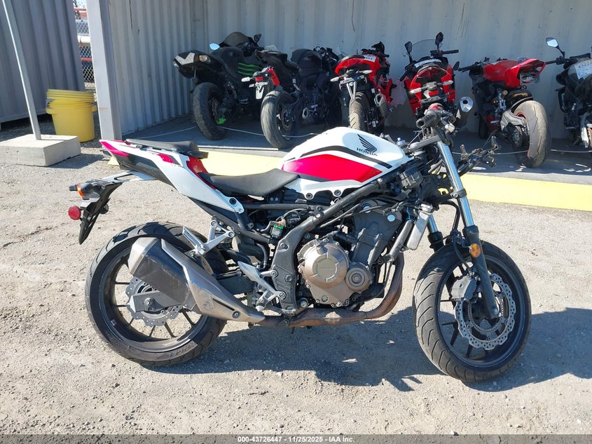 2018 Honda Cbr500 Ra-Abs VIN: MLHPC440XJ5500028 Lot: 43726447