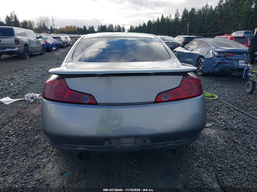 2005 Infiniti G35 VIN: JNKCV54E65M401018 Lot: 43726448