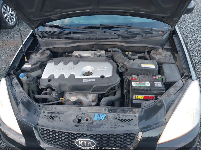 2006 Kia Rio Lx VIN: KNADE123966085021 Lot: 43726482