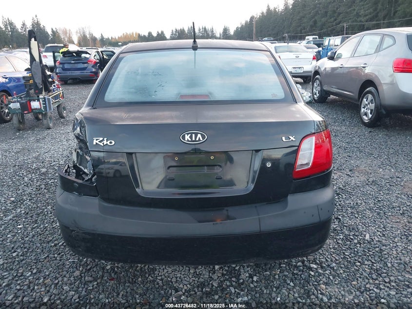 2006 Kia Rio Lx VIN: KNADE123966085021 Lot: 43726482