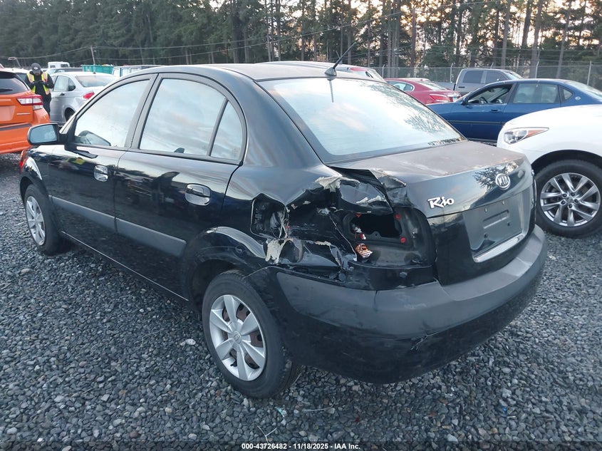 2006 Kia Rio Lx VIN: KNADE123966085021 Lot: 43726482