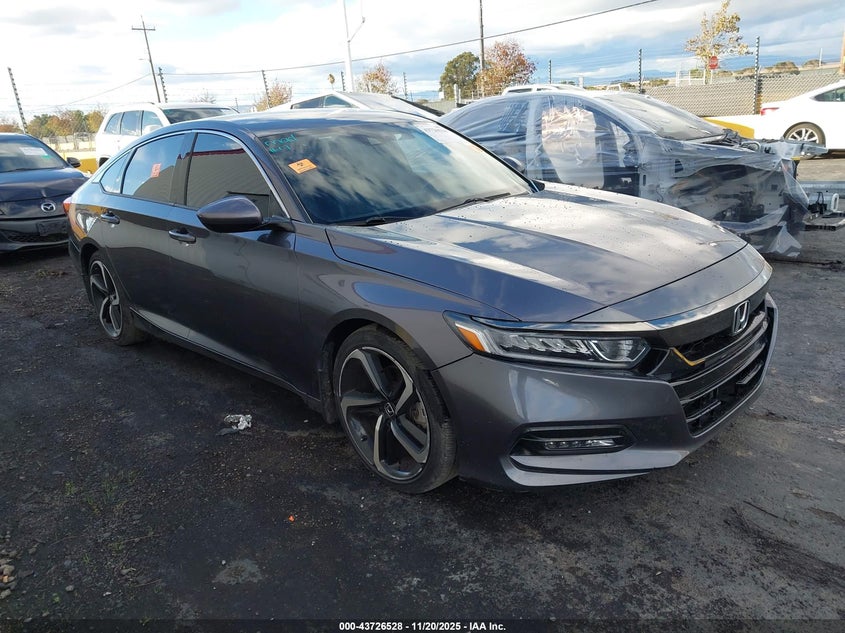 1HGCV1F36JA214350 2018 Honda Accord Sport auction photo 1