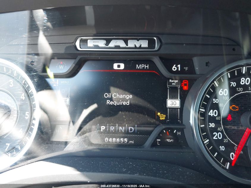 2024 Ram 1500 Laramie 4X2 5'7 Box VIN: 1C6RREJT2RN218550 Lot: 43726530