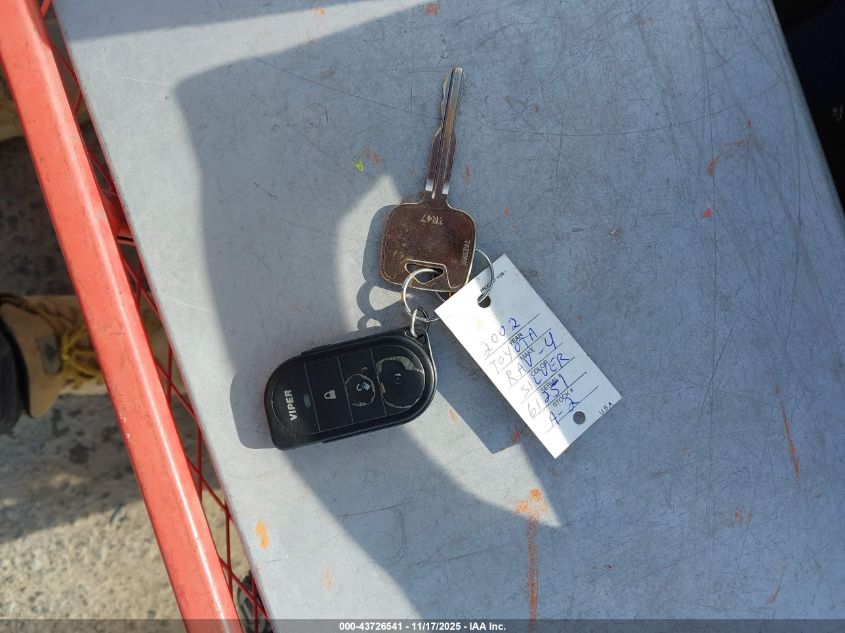 2002 Toyota Rav4 VIN: JTEHH20V426018161 Lot: 43726541