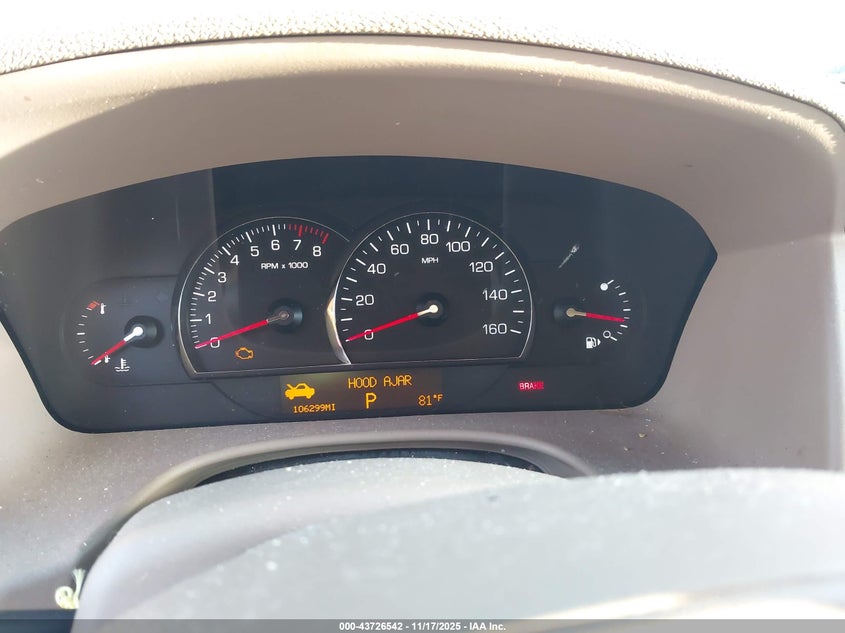 2006 Cadillac Sts V6 VIN: 1G6DW677460111457 Lot: 43726542