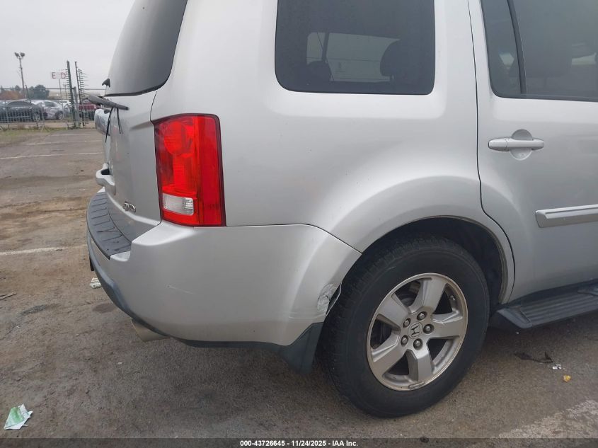 2009 Honda Pilot Ex-L VIN: 5FNYF48569B033561 Lot: 43726645