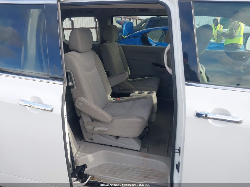 2012 Nissan Quest S VIN: JN8AE2KP4C9040744 Lot: 43726653