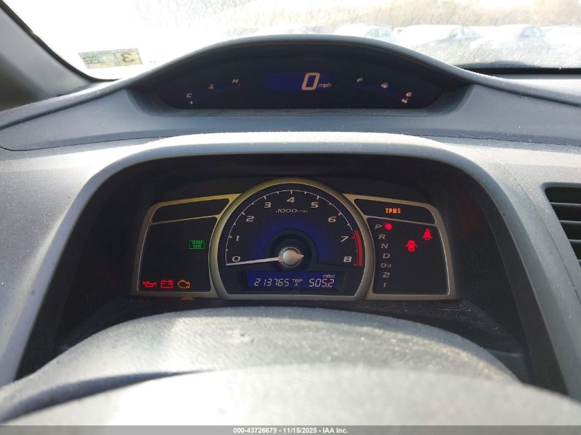 2009 Honda Civic Lx VIN: 2HGFA16539H538251 Lot: 43726679