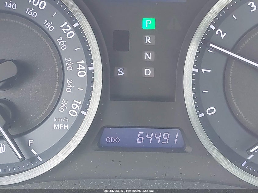 2011 Lexus Is 250 VIN: JTHBF5C29B5132955 Lot: 43726686