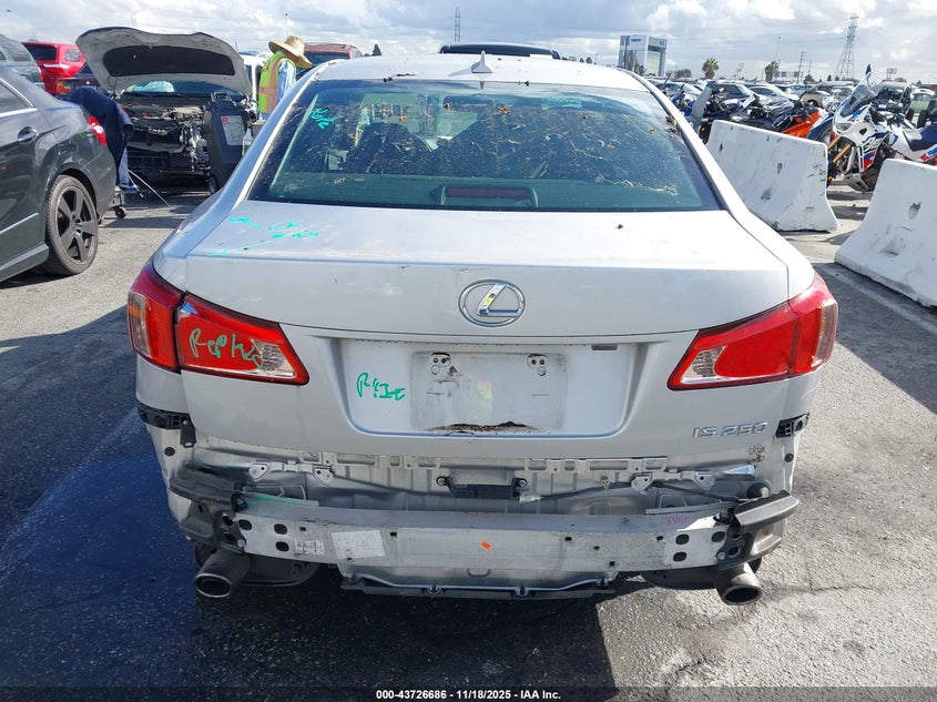 2011 Lexus Is 250 VIN: JTHBF5C29B5132955 Lot: 43726686