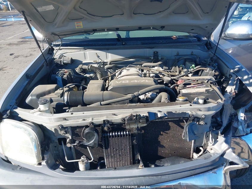 5TBRT34102S298657 2002 TOYOTA TUNDRA photo no. 10