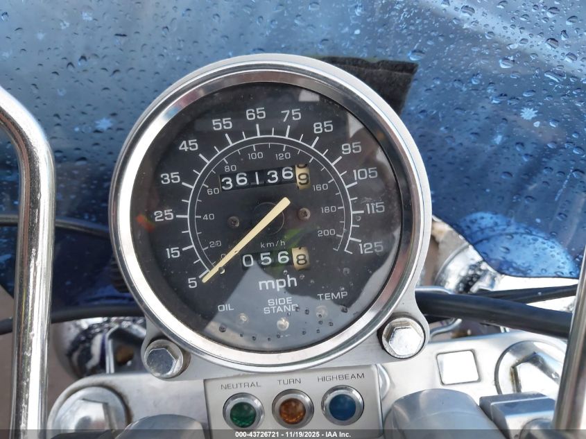 1995 Honda Vt1100 C2 VIN: 1HFSC3204SA001377 Lot: 43726721