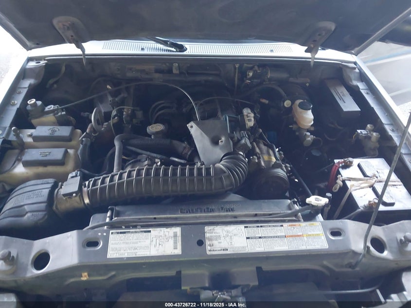 1998 Ford Ranger Splash/Xl/Xlt VIN: 1FTZR15X3WPA69709 Lot: 43726722