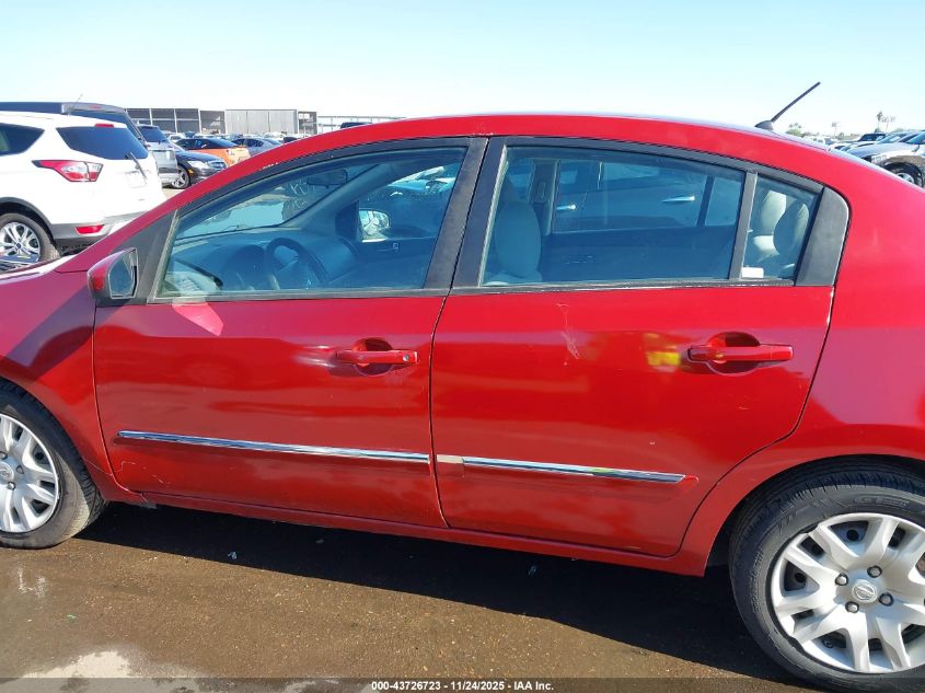 2011 Nissan Sentra 2.0S VIN: 3N1AB6APXBL724574 Lot: 43726723