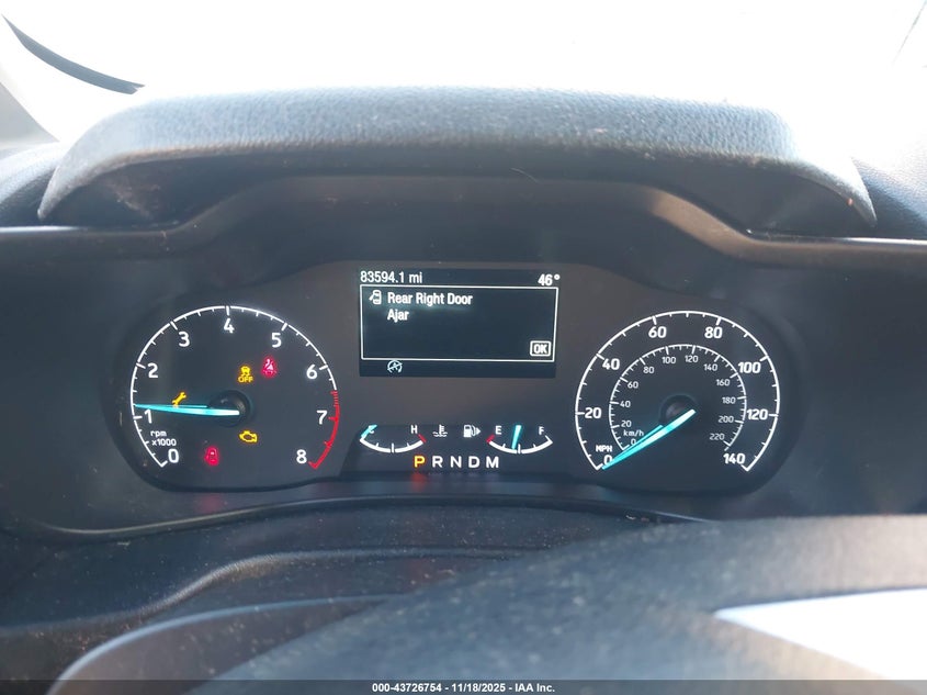 2019 Ford Transit Connect Xl VIN: NM0LS7E22K1389440 Lot: 43726754