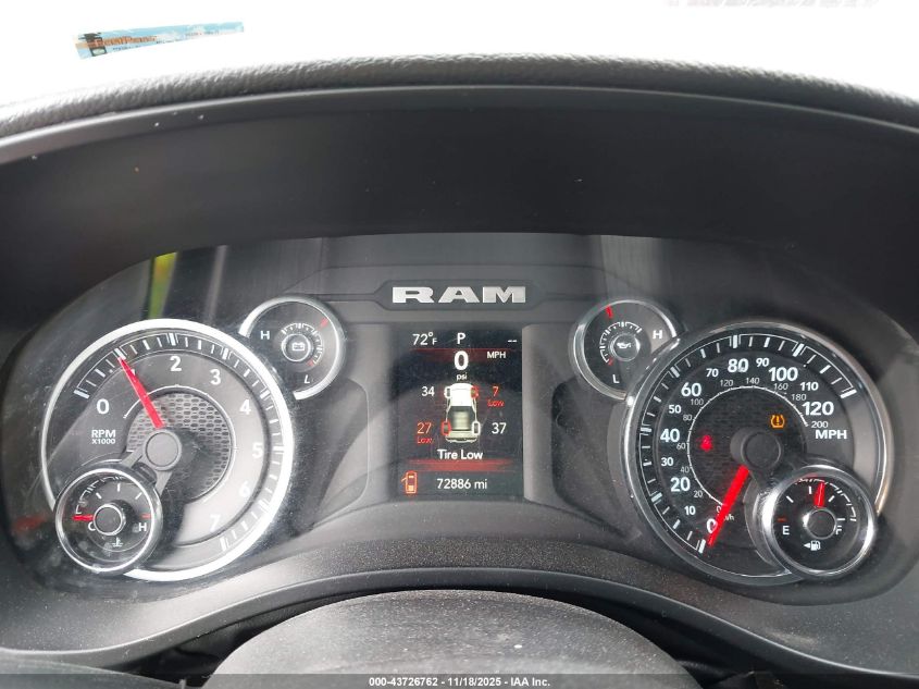 2024 Ram 1500 Tradesman 4X4 5'7 Box VIN: 1C6SRFGT7RN119530 Lot: 43726762