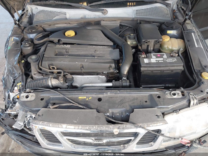 2000 Saab 9-5 2.3T VIN: YS3ED45E3Y3069550 Lot: 43726767