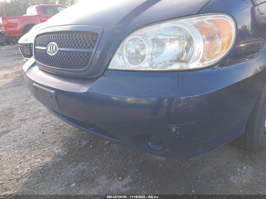 2005 Kia Sedona Ex/Lx VIN: KNDUP131356635354 Lot: 43726780