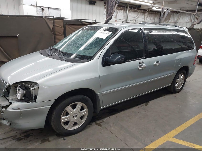 2005 Mercury Monterey Luxury VIN: 2MRDA222X5BJ01526 Lot: 43726784