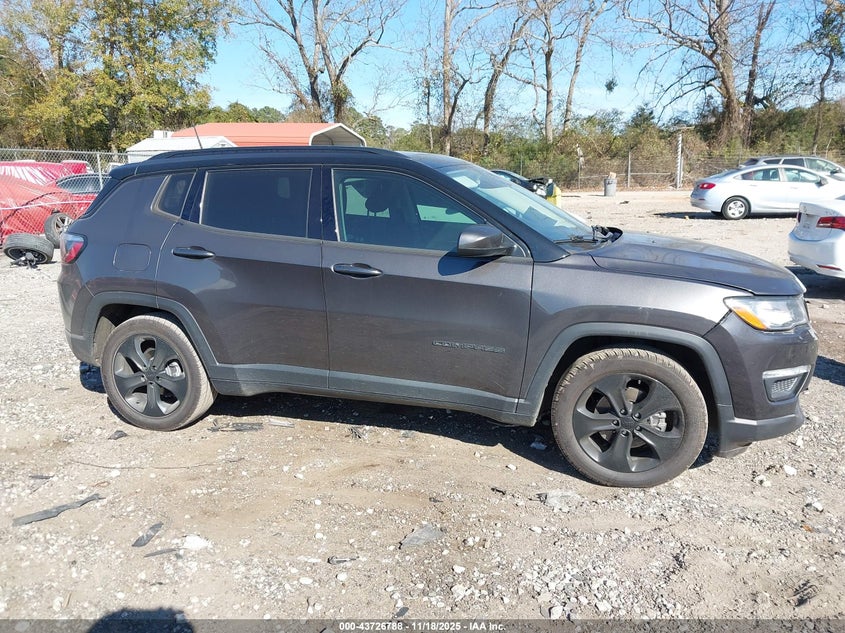 2020 Jeep Compass Altitude Fwd VIN: 3C4NJCBB0LT122786 Lot: 43726788