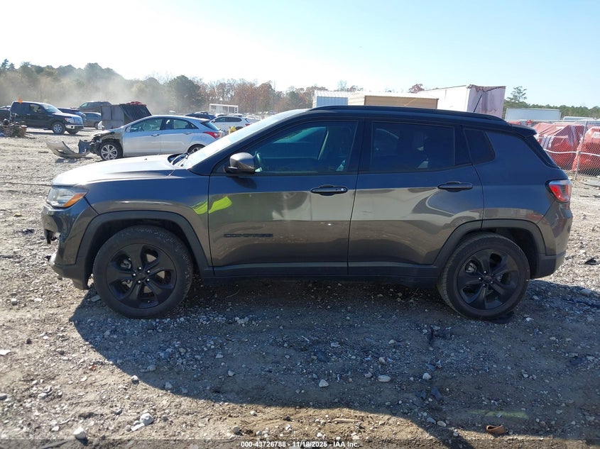 2020 Jeep Compass Altitude Fwd VIN: 3C4NJCBB0LT122786 Lot: 43726788