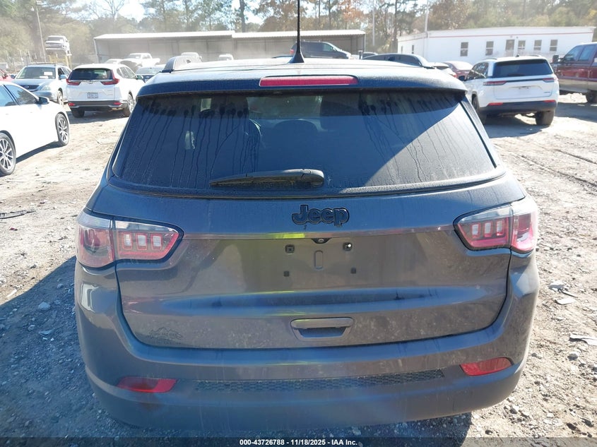 2020 Jeep Compass Altitude Fwd VIN: 3C4NJCBB0LT122786 Lot: 43726788