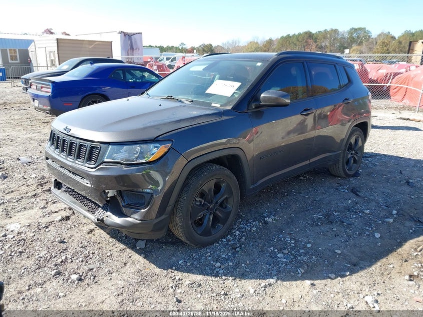 Vin: 3c4njcbb0lt122786, lot: 44222148, jeep compass altitude fwd 20202