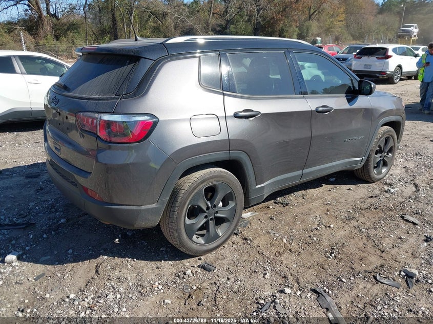 Vin: 3c4njcbb0lt122786, lot: 44222148, jeep compass altitude fwd 20204