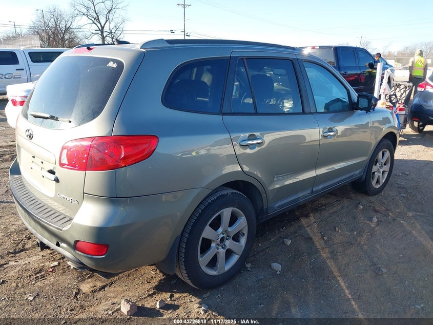 2008 Hyundai Santa Fe Limited/Se VIN: 5NMSH13E38H137878 Lot: 43726818