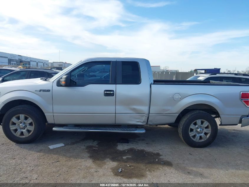 2012 Ford F-150 Xlt VIN: 1FTFX1CF7CFC93540 Lot: 43726865