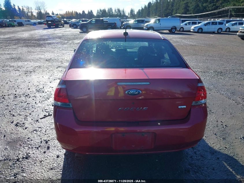 2009 Ford Focus Sel VIN: 1FAHP37N49W141056 Lot: 43726871