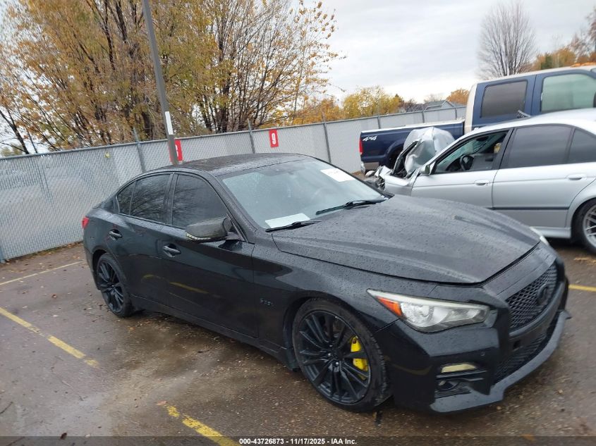 INFINITI Q50 3.0T RED SPORT 400