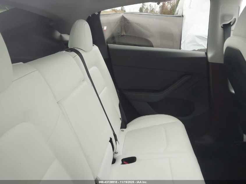 2025 Tesla Model Y Long Range Dual Motor Rear-Wheel Drive VIN: 7SAYGDED3SA358344 Lot: 43726918